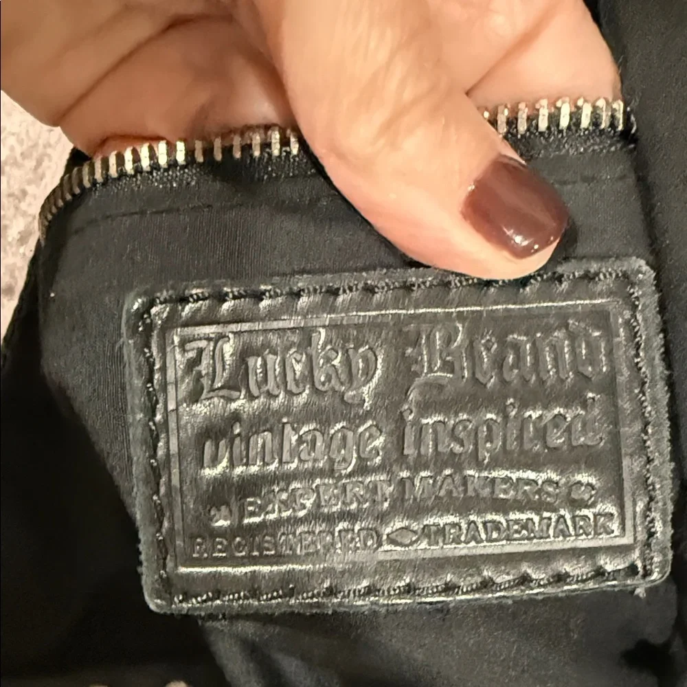 Lucky Brand Black Leather Hobo Bag - Picture 5 of 5